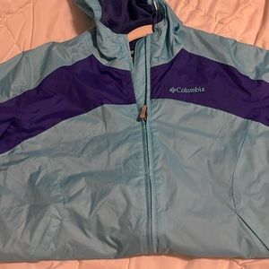 Y2K Large Women’s Columbia Rain Jacket